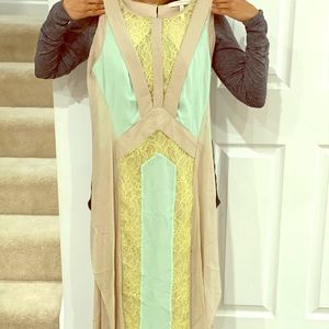 Open back BCBG dress